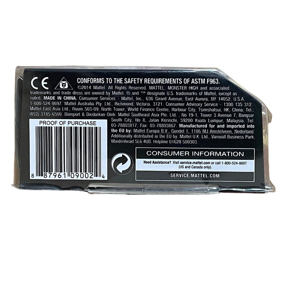 Monster High Ghoul Fair Heath Burns Doll CHW72 Mattel NEW! - Picture 5 of 5